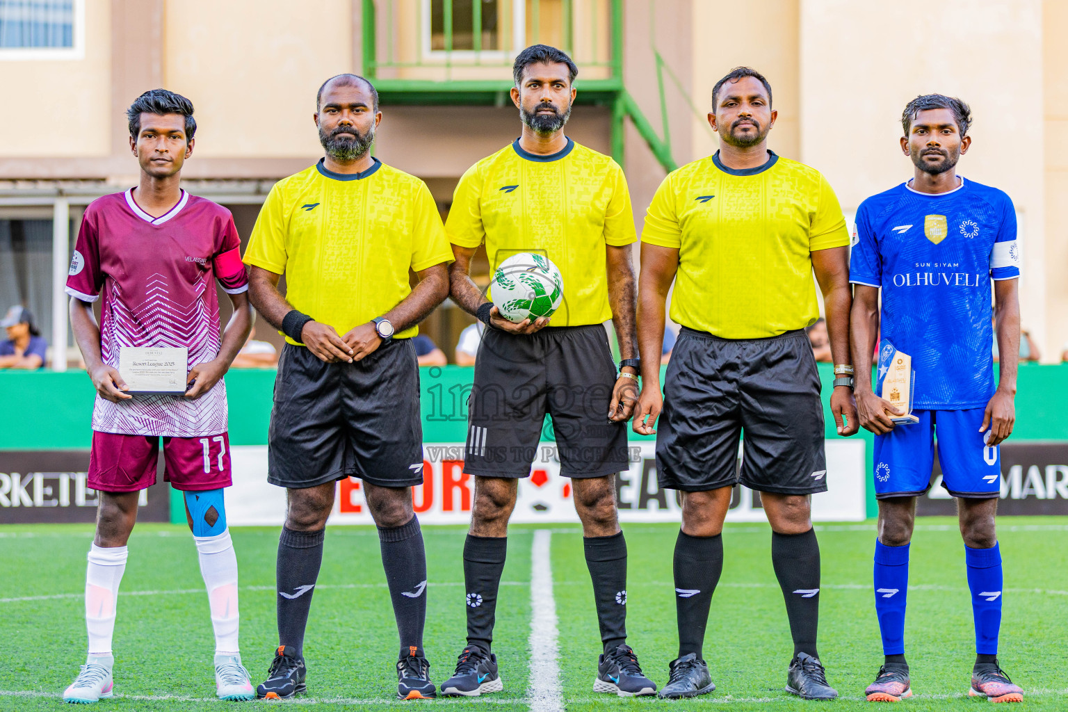 Sun Siyam Olhuveli vs Velassaru in Resort League 2025 (South Male Zone) day 11 was held on Thursday, 9th October 2025 in Crossroads's Maldives, Photos: Areef Adam / images.mv