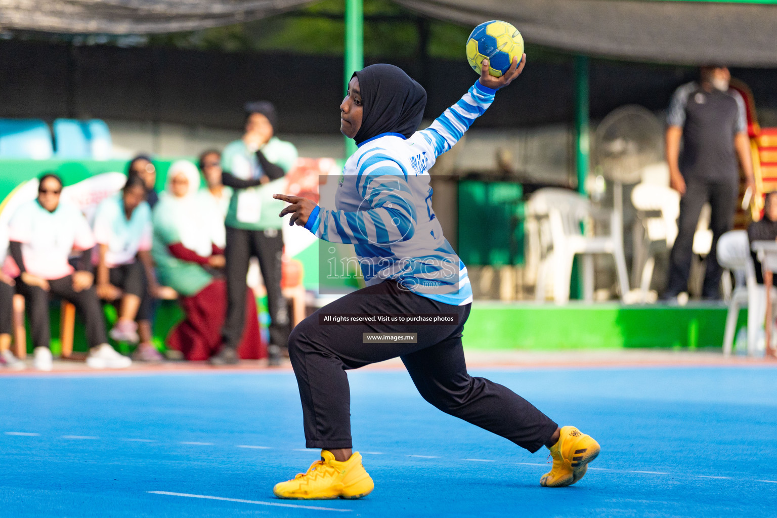 Day 2 of 7th Inter-Office/Company Handball Tournament 2023, held in Handball ground, Male', Maldives on Saturday, 17th September 2023 Photos: Nausham Waheed/ Images.mv