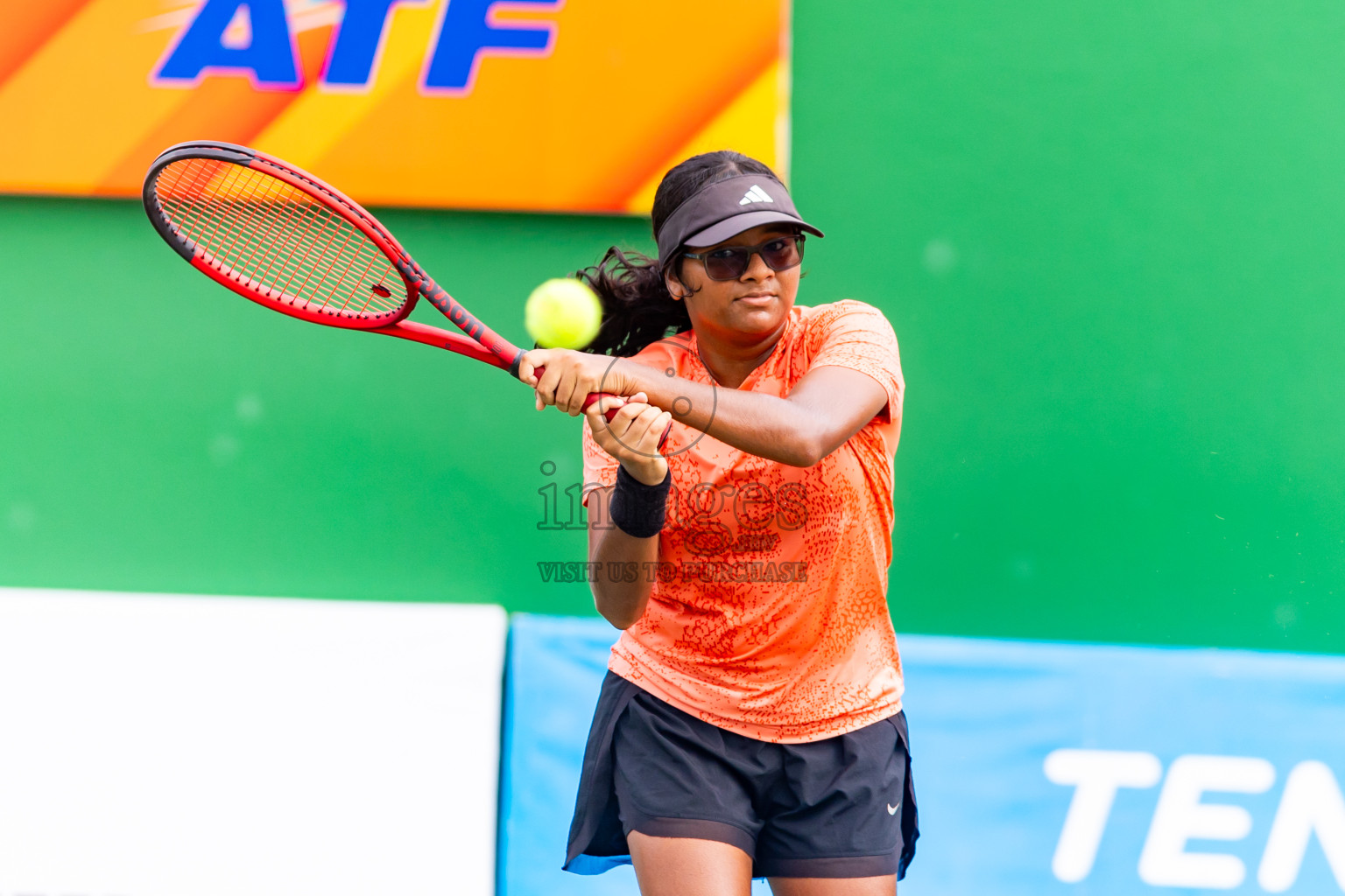 Day 5 of ATF Maldives Junior Open Tennis was held in Male' Tennis Court, Male', Maldives on Monday, 16th December 2024. Photos: Nausham Waheed/ images.mv