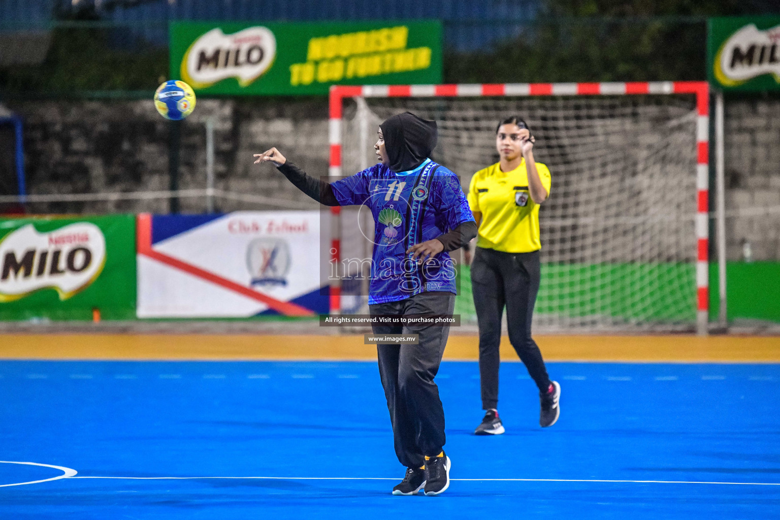 Day 16 of Milo 6th Inter Office Handball Tournament 2022 - Photos by Nausham Waheed