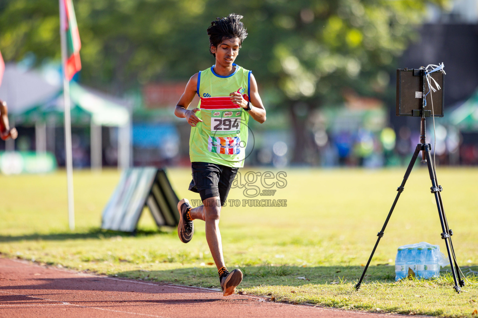 Day 2 of 12th Milo Association Championships was held in Ekuveni Track at Male', Maldives on Friday, 25th April 2025. 
Photos: Hassan Simah / images.mv
