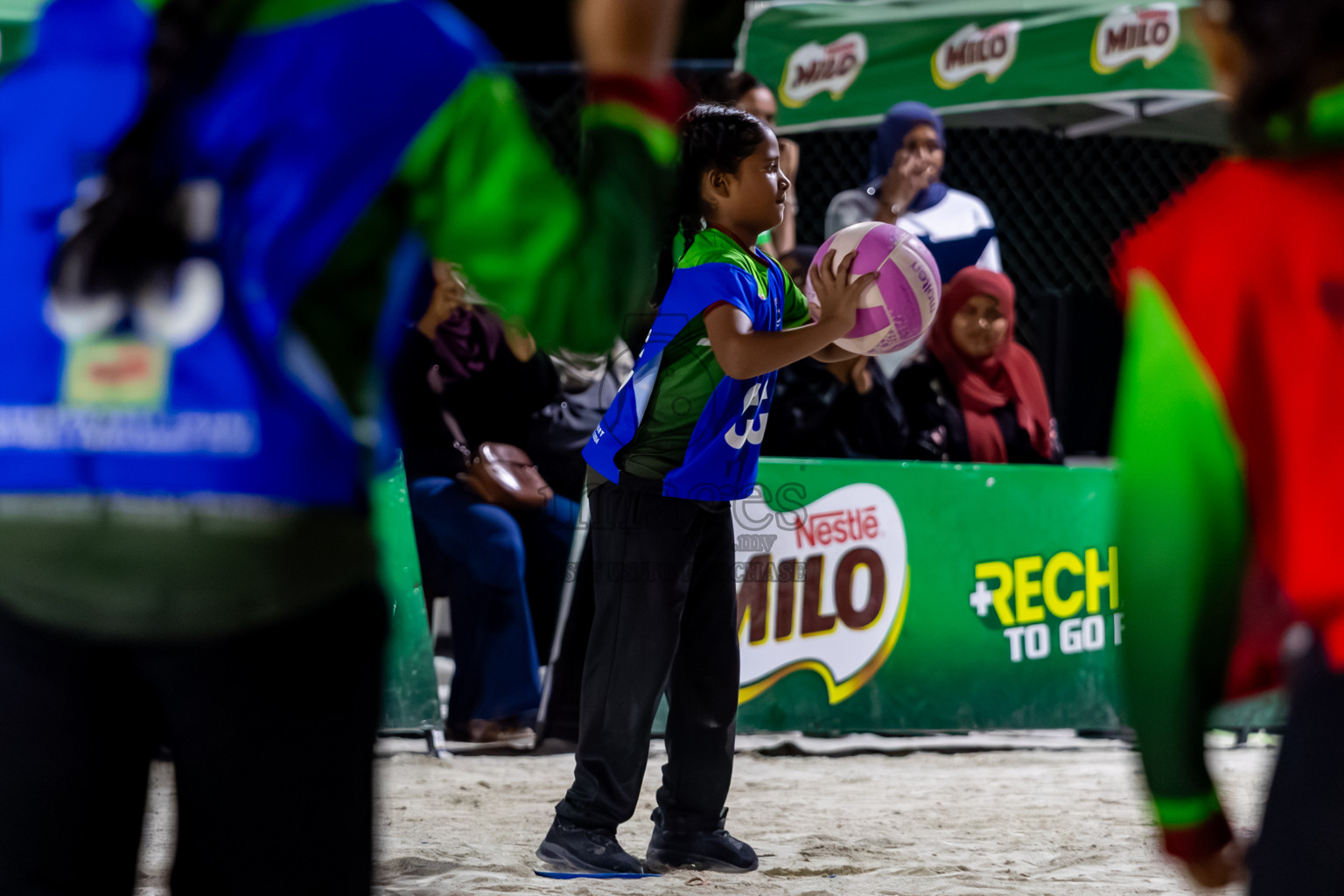 Day 2 of MILO Netball Fest 2025 was held in Cental Park, Hulhumale', Maldives on Friday, 21st November 2025. Photos: Nausham Waheed / images.mv