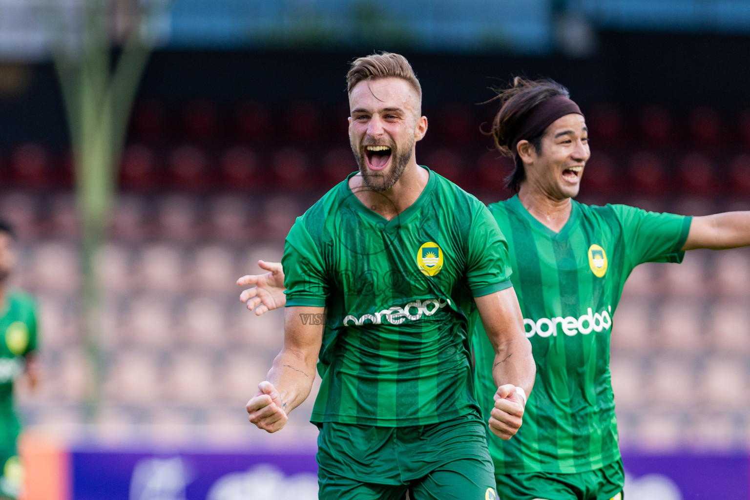 Maziya Sports & Recreation vs Club Eagles in the final of Dhivehi Premier League 2023 , held in National Football Stadium, Male', Maldives Photos: Nausham Waheed/ Images.mv