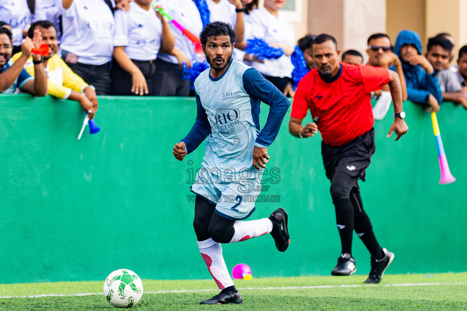 Waldorf Astoria vs Saii Lagoon in Resort League 2025 (South Male Zone) day 2 was held on Monday, 29th September 2025 in Crossroads's Maldives, Photos: Areef Adam / images.mv