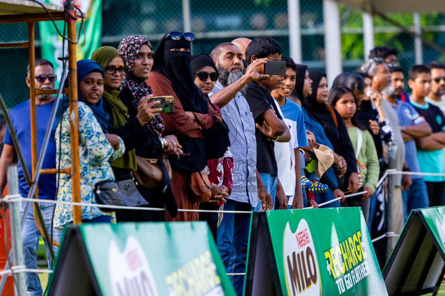Day 2 of MILO Academy Championship 2025 (U-12) was held at Henveiru Stadium in Male', Maldives on Friday, 2nd May 2025. Photos: Nausham Waheed  / images.mv