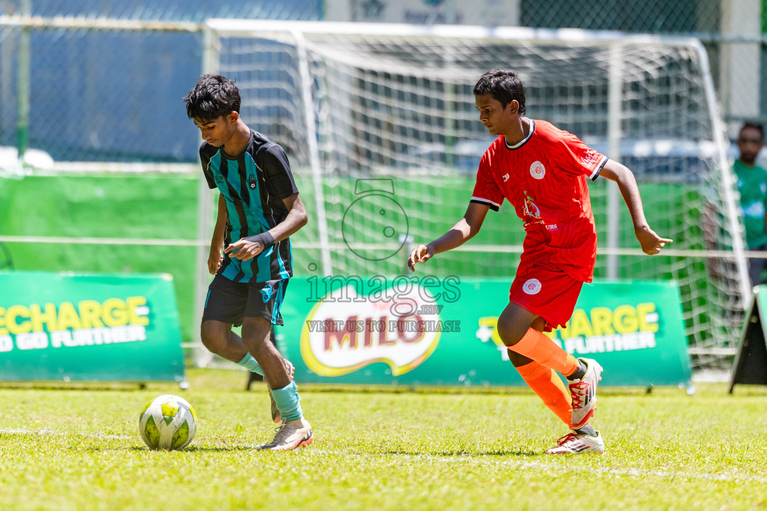 Day 5 of MILO Academy Championship 2025 (U14) was held on Monday, 3rd November 2025 at Henveiru Football Grounds, Male', Maldives . 

Photos: Mohamed Mahfooz Moosa / images.mv