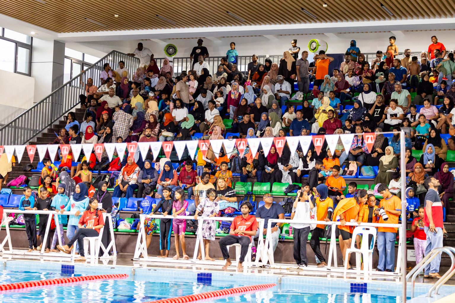 Day 5 of BML 5th National Swimming Kids Festival 2024 held in Hulhumale', Maldives on Friday, 22nd November 2024. Photos: Nausham Waheed / images.mv