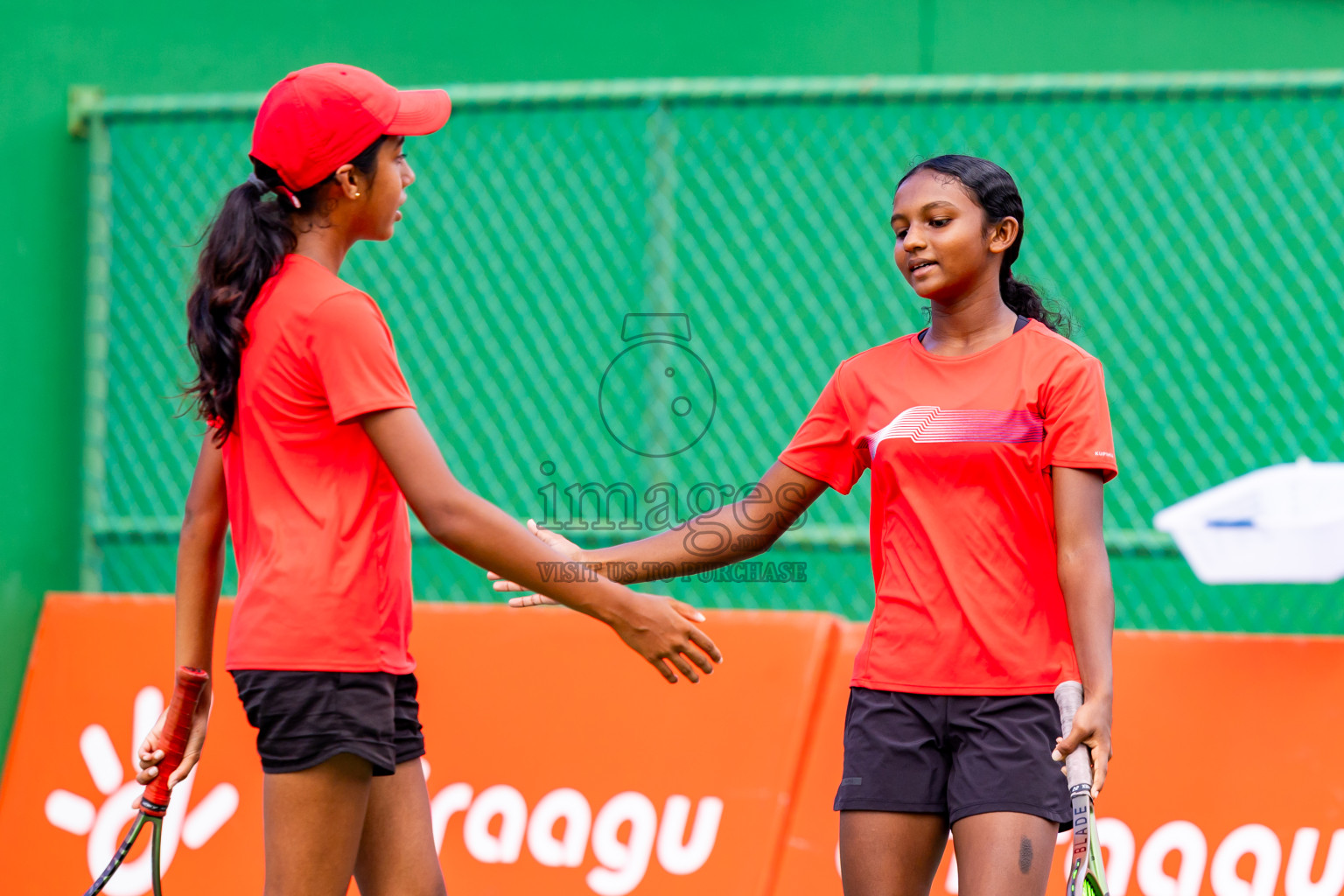 Day 9 of ATF Maldives Junior Open Tennis was held in Male' Tennis Court, Male', Maldives on Friday, 20th December 2024. Photos: Nausham Waheed/ images.mv