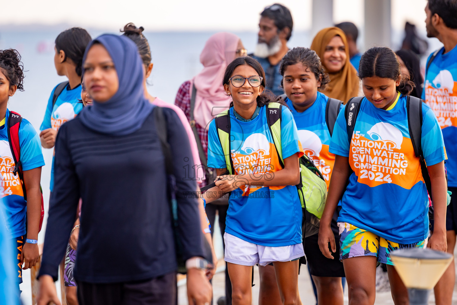 15th National Open Water Swimming Competition 2024 held in Kudagiri Picnic Island, Maldives on Saturday, 28th September 2024. Photos: Nausham Waheed / images.mv