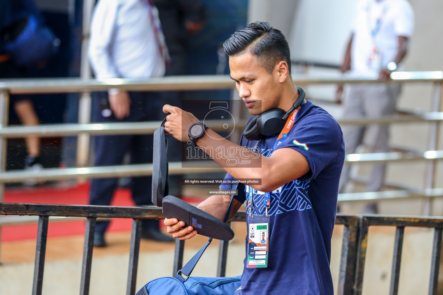 Kuwait vs India in the Final of SAFF Championship 2023 held in Sree Kanteerava Stadium, Bengaluru, India, on Tuesday, 4th July 2023. Photos: Hassan Simah / images.mv