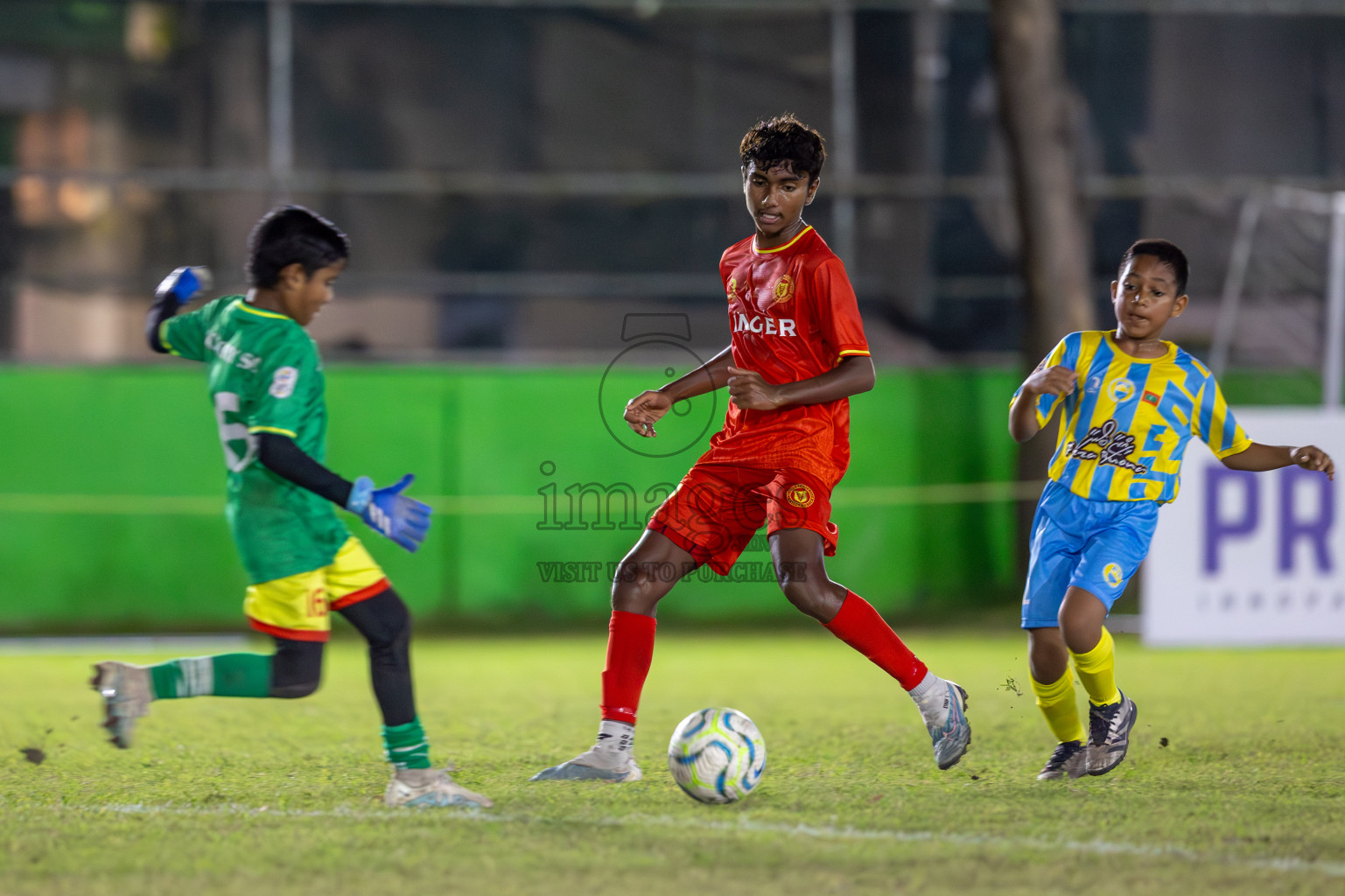 Dhivehi Youth League 2024 - Day 1. Matches held at Henveiru Stadium on 21st November 2024 , Thursday. Photos: Shuu Abdul Sattar/ Images.mv