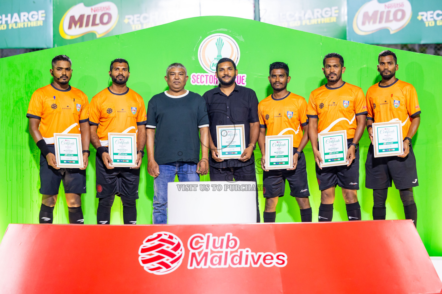 Arena vs Hawks in the Final of Milo Sector League 2025 was held in Rehendhi Futsal Ground, Hulhumale', Maldives on Tuesday, 18th November 2025. Photos: Nausham Waheed  / images.mv