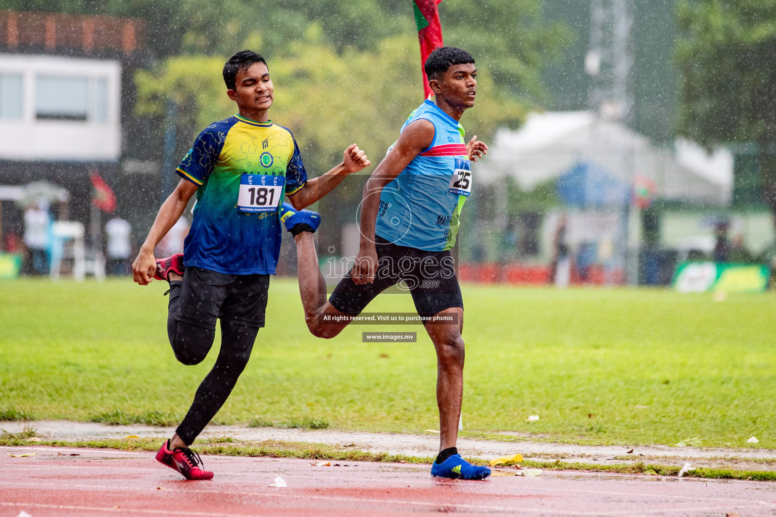 Day 2 of National Athletics Championship 2023 was held in Ekuveni Track at Male', Maldives on Friday, 24th November 2023. Photos: Hassan Simah / images.mv