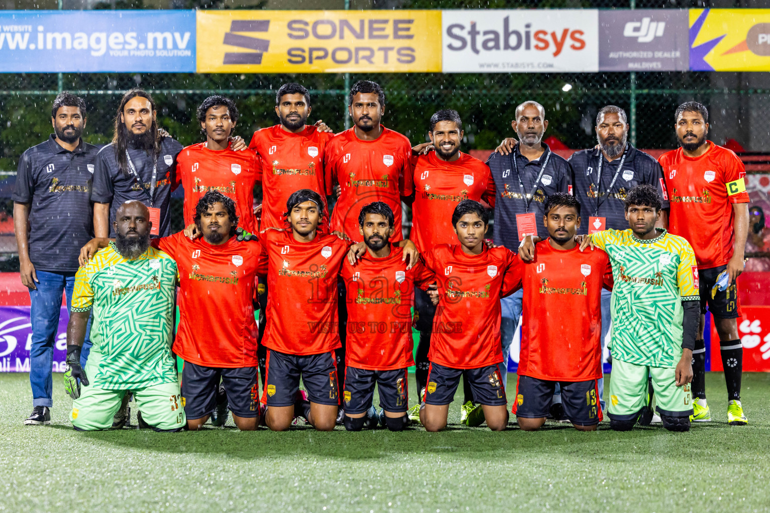 K Himmafushi vs K Dhiffushi in Day 10 of Golden Futsal Challenge 2025 was held on Tuesday, 14th January 2025, in Hulhumale', Maldives Photos: Nausham Waheed / images.mv