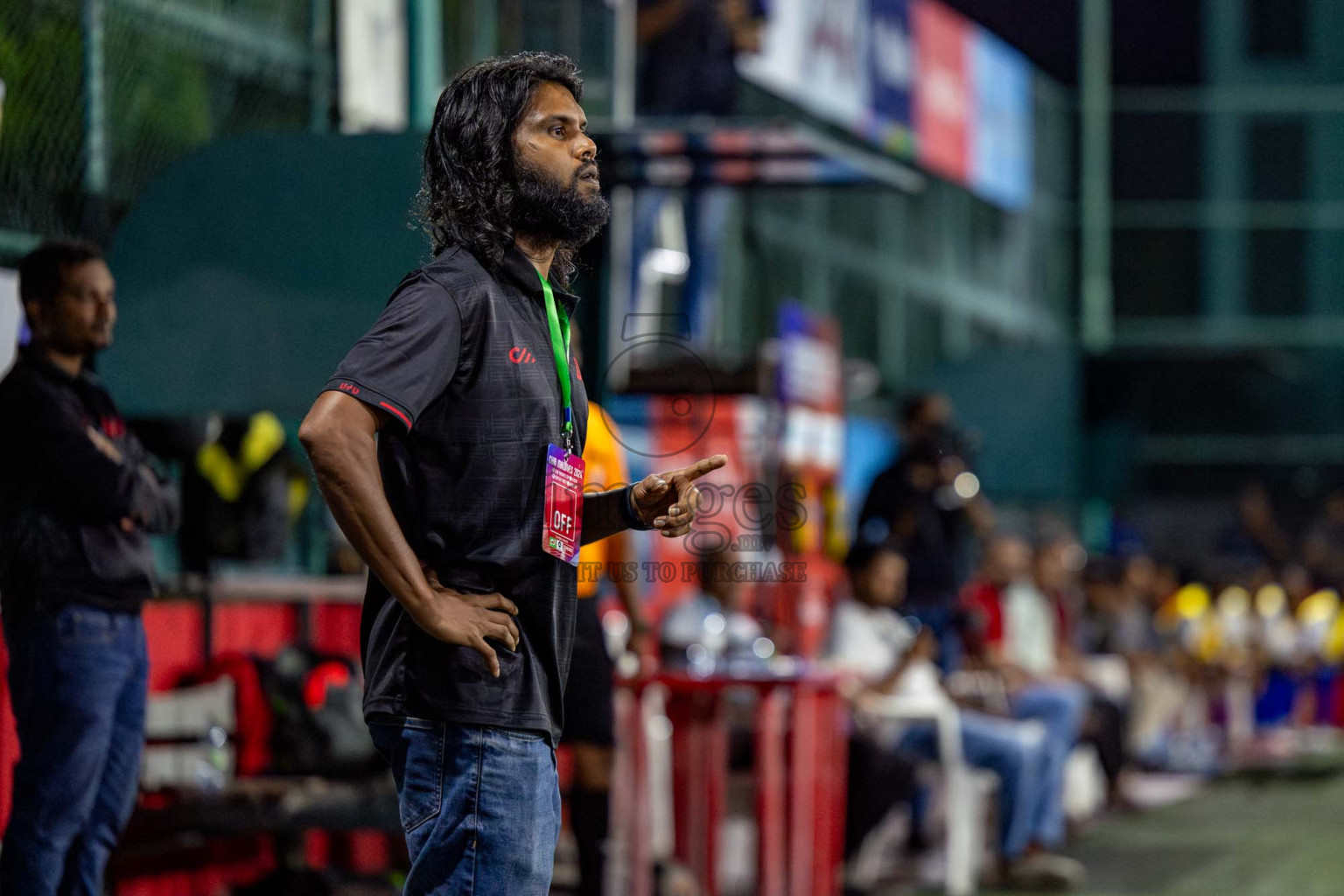 MMA vs CRIMINAL COURT in Club Maldives Classic 2024 held in Rehendi Futsal Ground, Hulhumale', Maldives on Friday, 6th September 2024. 
Photos: Hassan Simah / images.mv