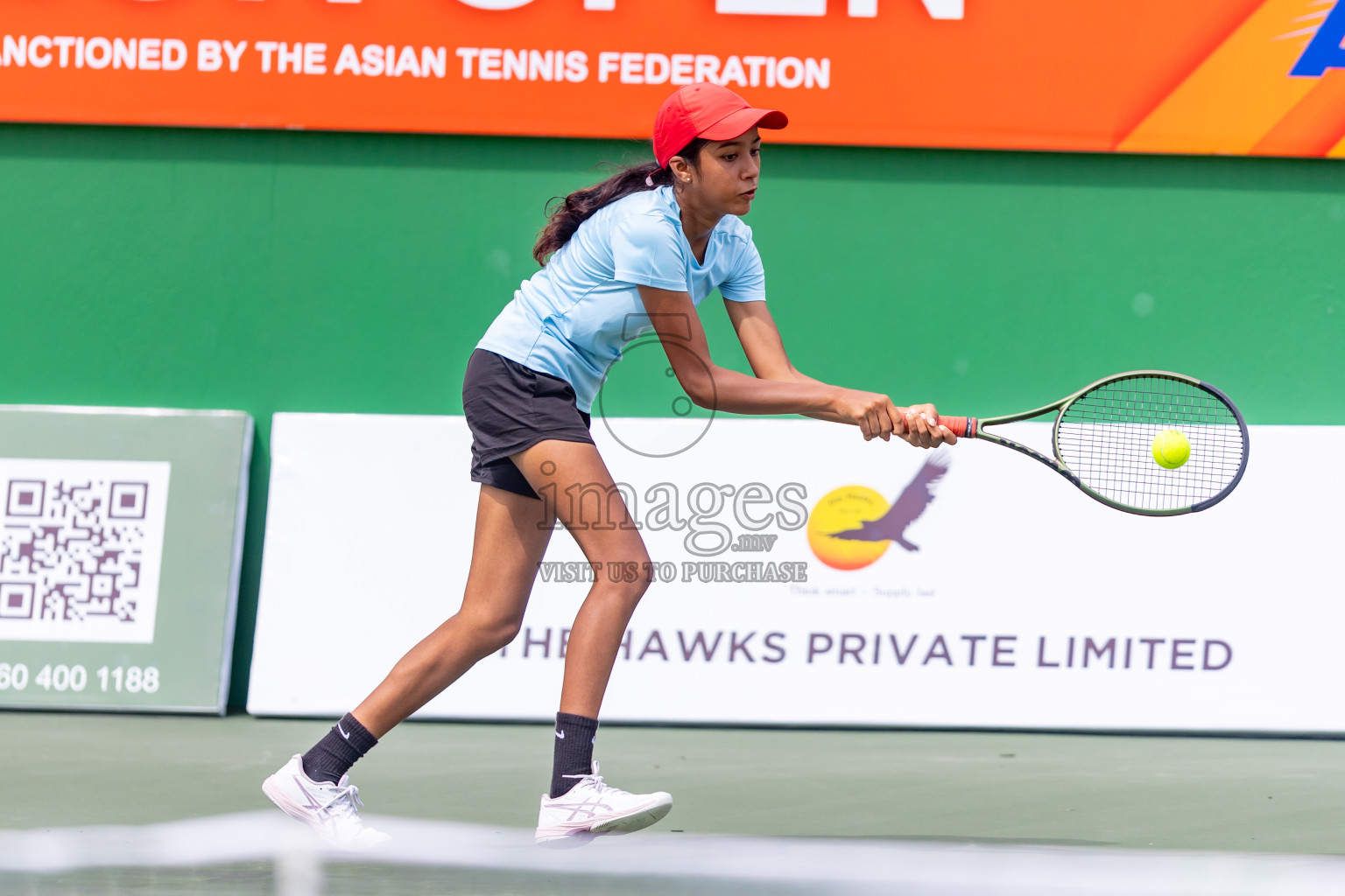 Day 7 of ATF Maldives Junior Open Tennis was held in Male' Tennis Court, Male', Maldives on Wednesday, 18th December 2024. Photos: Nausham Waheed/ images.mv