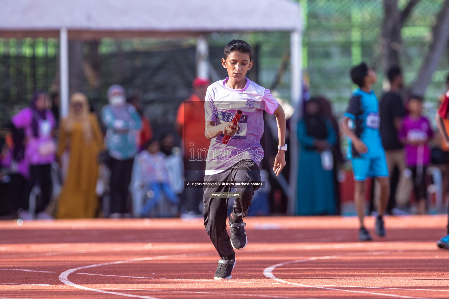 Day 2 of Inter-School Athletics Championship held in Male', Maldives on 24th May 2022. Photos by: Maanish / images.mv