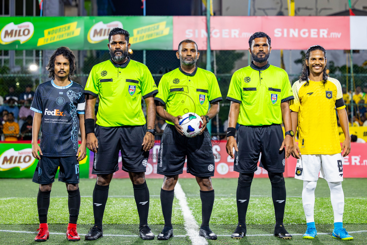 RRC vs Club TTS in Round of 16 of Club Maldives Cup 2024 held in Rehendi Futsal Ground, Hulhumale', Maldives on Tuesday, 8th October 2024. Photos: Nausham Waheed / images.mv