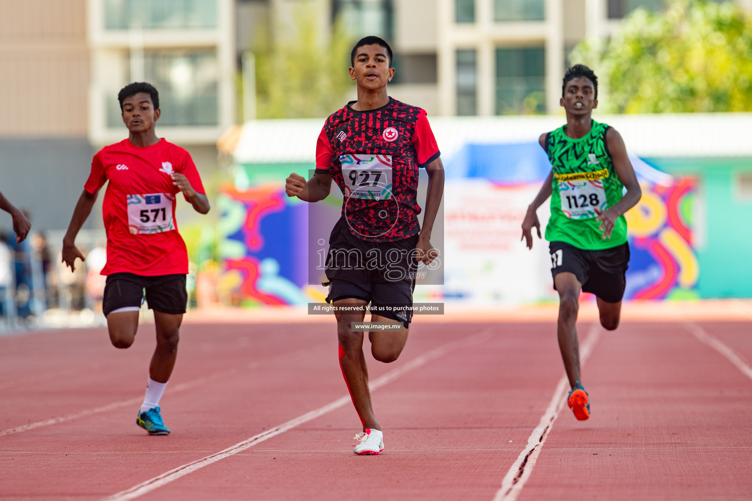 Day four of Inter School Athletics Championship 2023 was held at Hulhumale' Running Track at Hulhumale', Maldives on Wednesday, 17th May 2023. Photos: Nausham Waheed/ images.mv