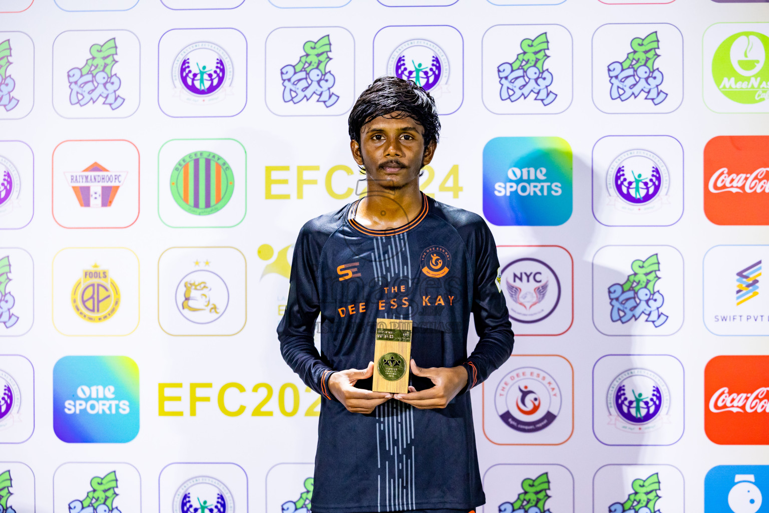 Dee Ess Kay vs Fools SC in Day 3 of Laamehi Dhiggaru Ekuveri Futsal Challenge 2024 was held on Sunday, 28th July 2024, at Dhiggaru Futsal Ground, Dhiggaru, Maldives Photos: Nausham Waheed / images.mv