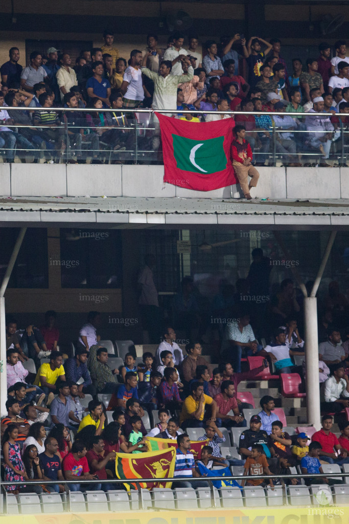 Maldives vs Sri Lanka in SAFF Suzuki Cup 2018 in Dhaka, Bangladesh, Friday, September 07, 2018. (Images.mv Photo/ Suadh Abdul Sattar)