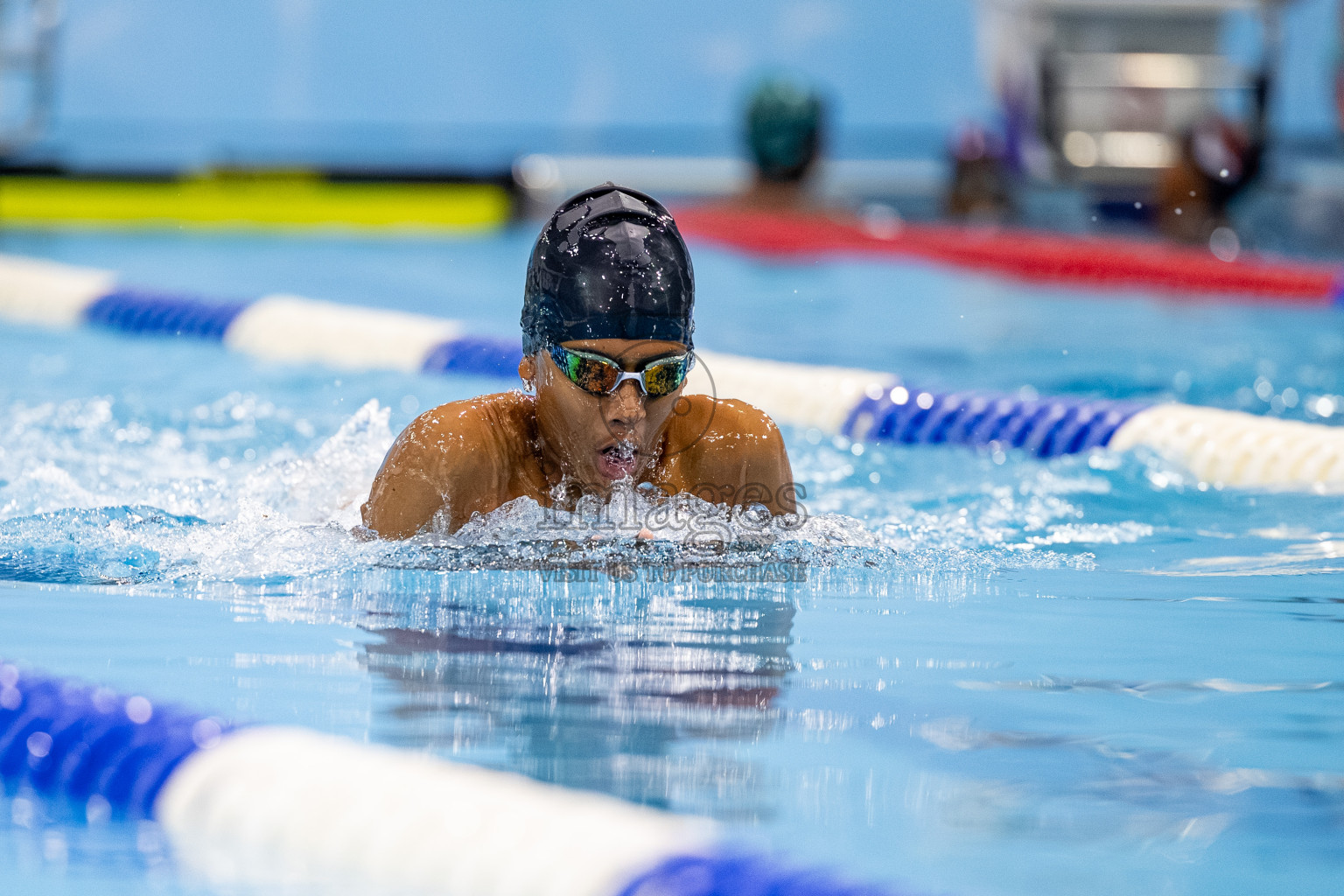 Day 5 of BML 21st Interschool Swimming Competition 2025 was held in Hulhumale' Swimming Pool, Hulhumale', Maldives on Wednesday, 15th October 2025. 
Photos: Hassan Simah / images.mv