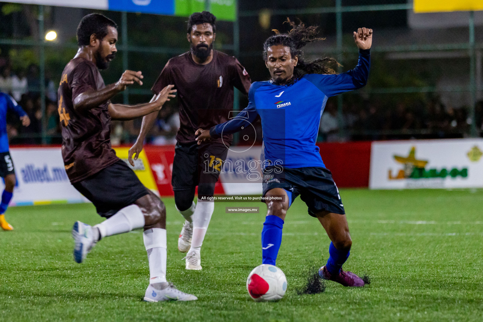 Team Fenaka vs Club Airports in Club Maldives Cup 2022 was held in Hulhumale', Maldives on Tuesday, 18th October 2022. Photos: Mohamed Mahfooz Moosa/ images.mv