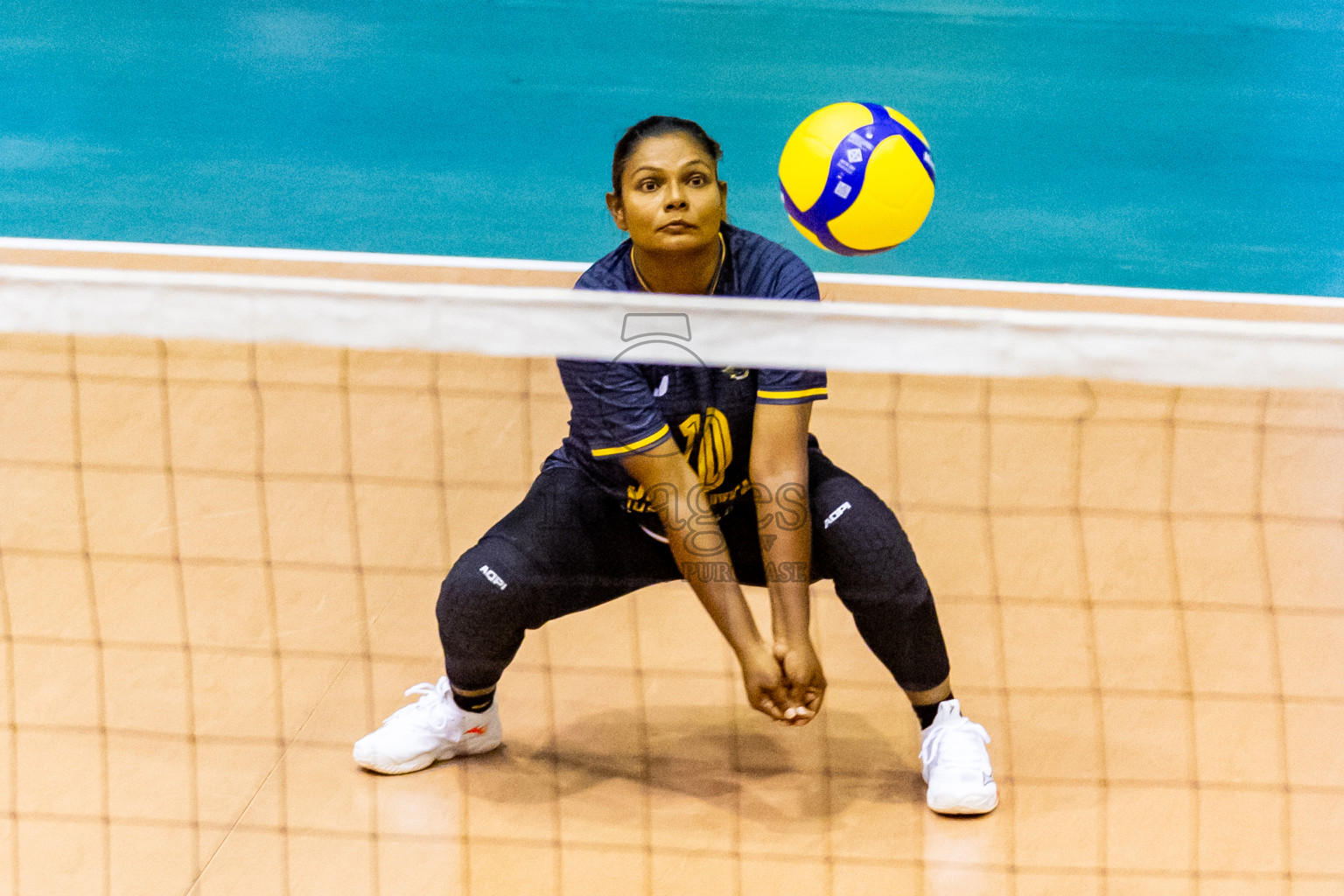 Day 2 of Women's Division of Milo VAM Cup 2024 held in Male', Maldives on Wednesday, 9th July 2024 at Social Center Indoor Hall Photos By: Nausham Waheed / images.mv