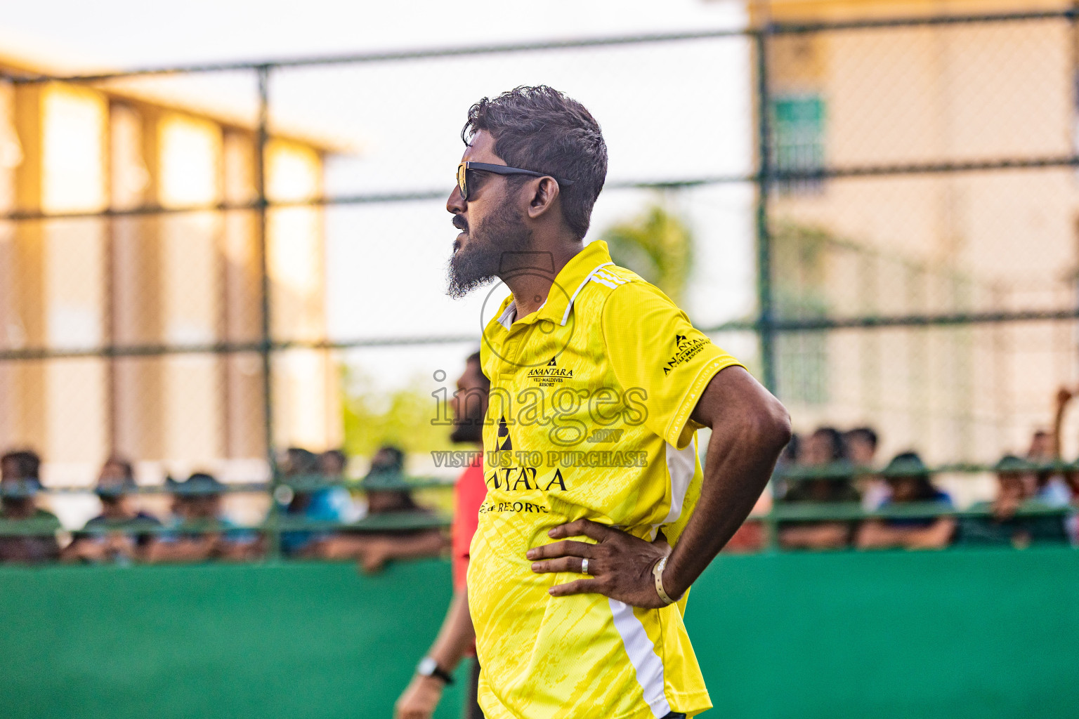 The Marina vs Anantara in Resort League 2025 (South Male Zone) was held on Sunday, 28th September 2025 in Crossroads's Maldives, Photos: Areef Adam / images.mv