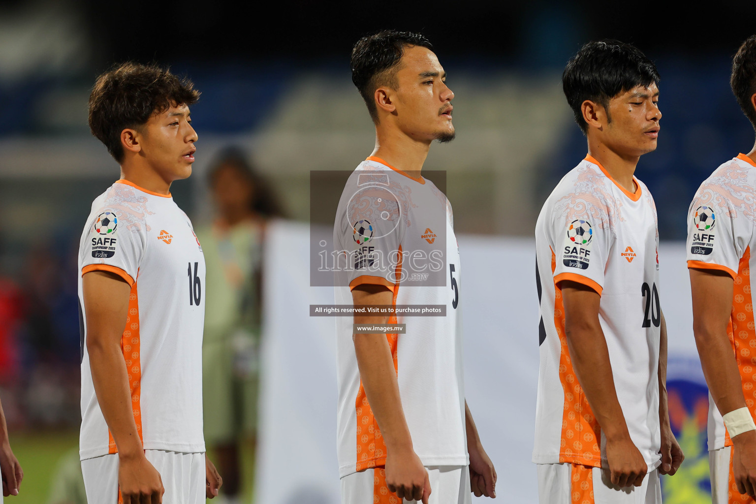 Bhutan vs Bangladesh in SAFF Championship 2023 held in Sree Kanteerava Stadium, Bengaluru, India, on Wednesday, 28th June 2023. Photos: Nausham Waheed / images.mv