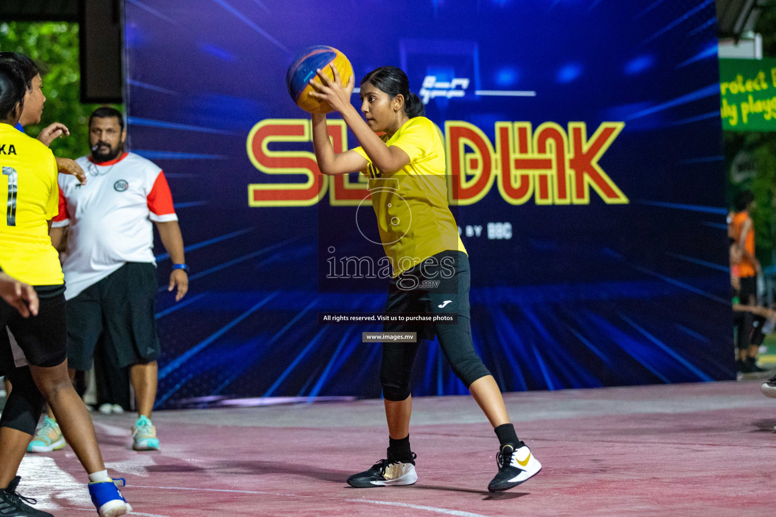 Day3 of Slamdunk by Sosal on 14th April 2023 held in Male'. Photos: Nausham waheed /images.mv