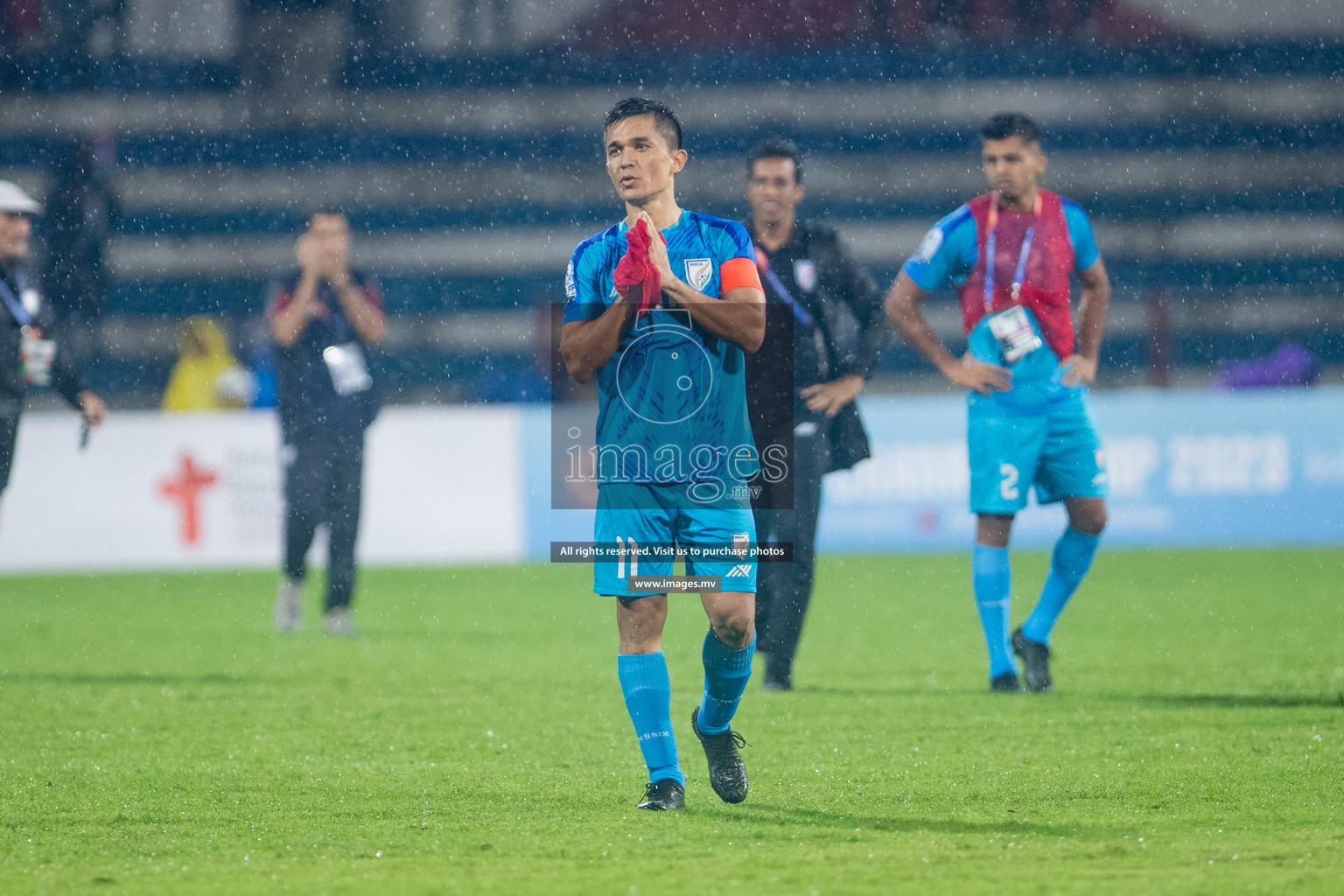 India vs Pakistan in the opening match of SAFF Championship 2023 held in Sree Kanteerava Stadium, Bengaluru, India, on Wednesday, 21st June 2023. Photos: Nausham Waheed / images.mv