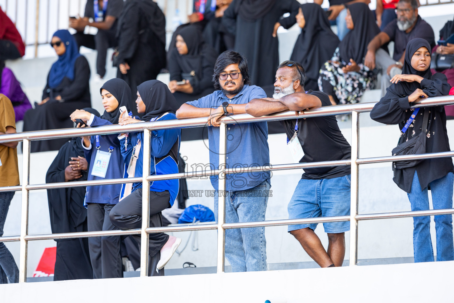 Day 1 of MWSC Interschool Athletics Championships 2024 held in Hulhumale Running Track, Hulhumale, Maldives on Saturday, 9th November 2024. Photos by: Ismail Thoriq / Images.mv