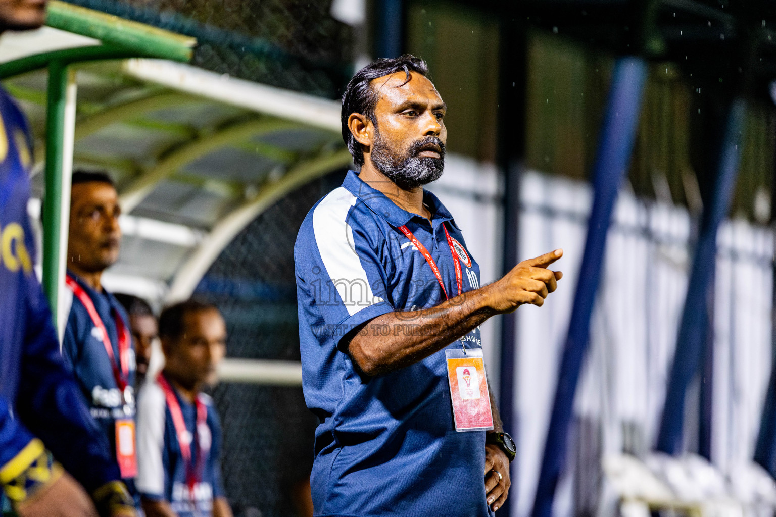 United V vs CC Sports Club in Semi Final of Eydhafushi Futsal Cup 2024 was held on Monday , 15th April 2024, in B Eydhafushi, Maldives Photos: Nausham Waheed / images.mv