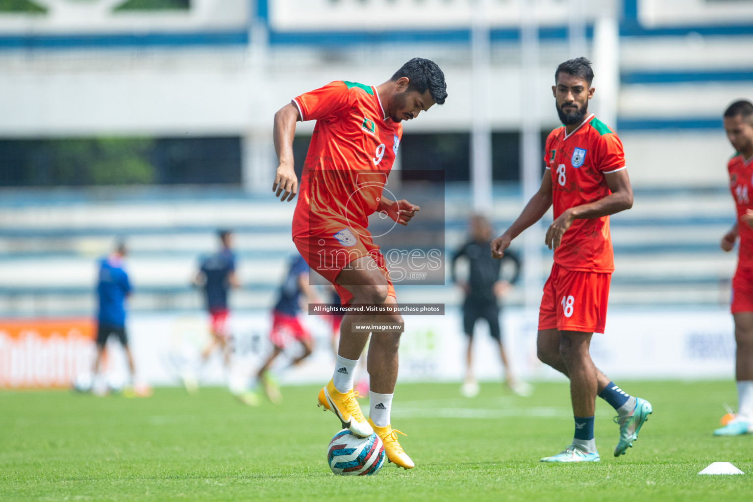 Lebanon vs Bangladesh in SAFF Championship 2023 held in Sree Kanteerava Stadium, Bengaluru, India, on Wednesday, 22nd June 2023. Photos: Nausham Waheed / images.mv