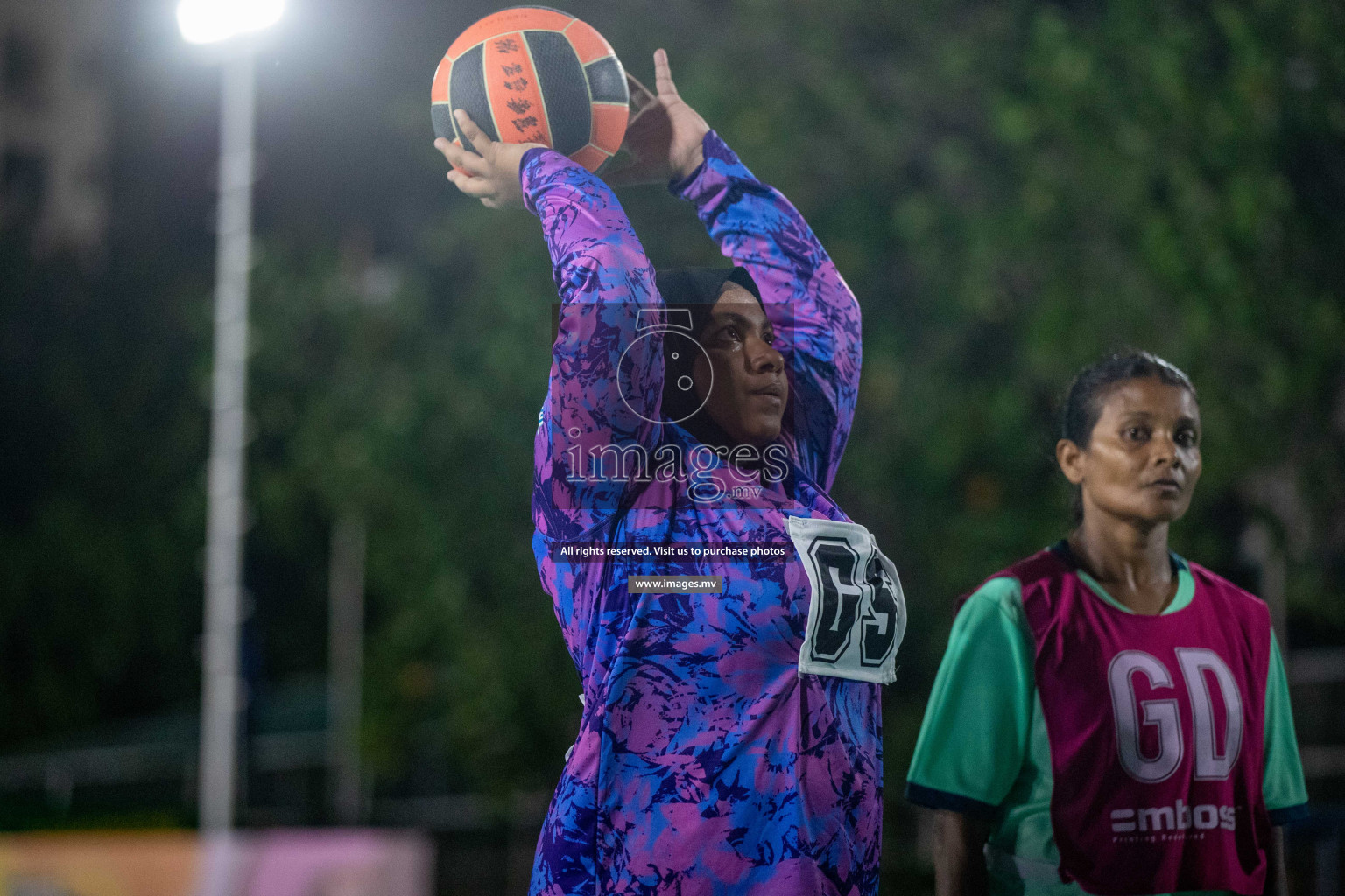 Day 2 of 20th Milo National Netball Tournament 2023, held in Synthetic Netball Court, Male', Maldives on 30th May 2023 Photos: Nausham Waheed/ Images.mv