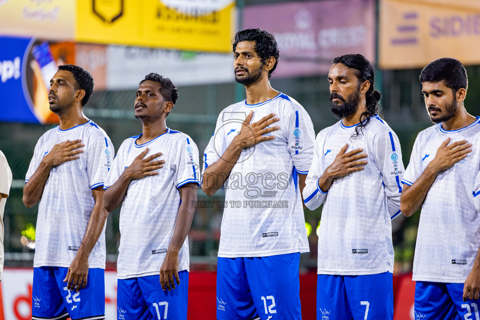 MMA vs 220 in the Semi-finals of Club Maldives Classic 2024 held in Rehendi Futsal Ground, Hulhumale', Maldives on Tuesday, 19th September 2024. 
Photos: Nausham Waheed / images.mv