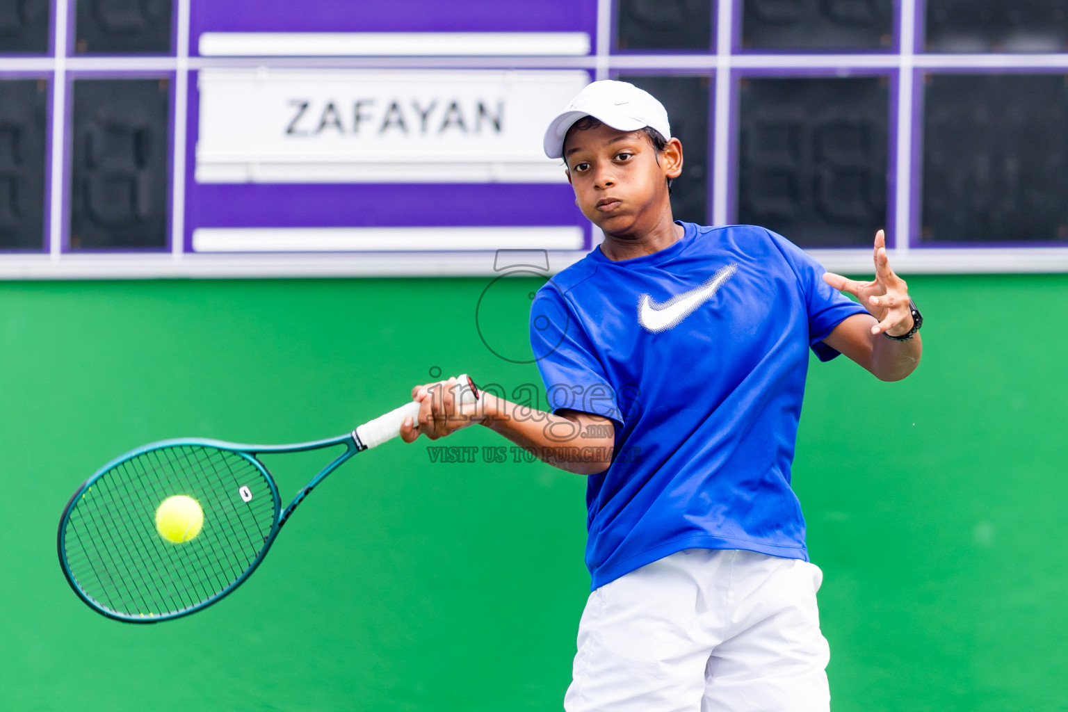 Day 5 of ATF Maldives Junior Open Tennis was held in Male' Tennis Court, Male', Maldives on Monday, 16th December 2024. Photos: Nausham Waheed/ images.mv