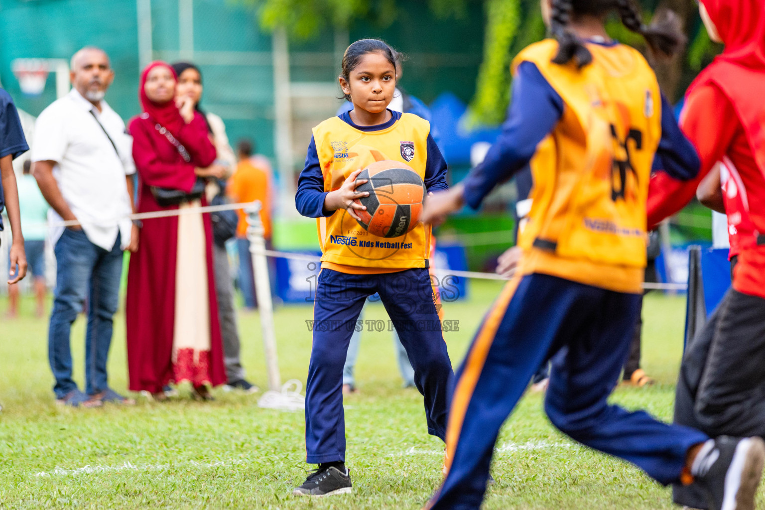 Day 3 of Nestle' Kids Netball Fiesta 2023 held in Henveyru Stadium, Male', Maldives on Saturday, 2nd December 2023. Photos by Nausham Waheed / Images.mv