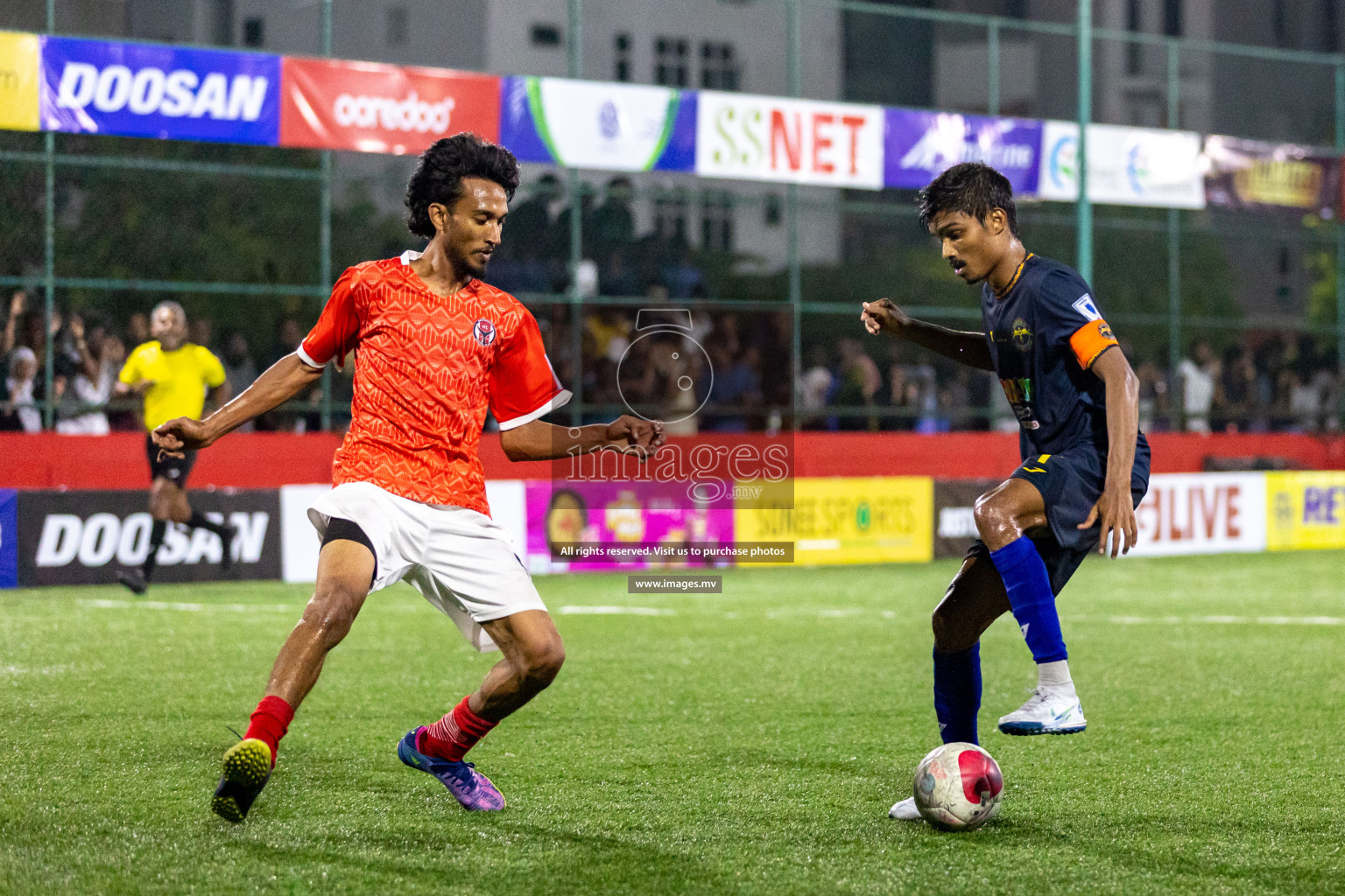 HA. Hoarafushi vs HA. Ihavandhoo in Day 6 of Golden Futsal Challenge 2023 on 10 February 2023 in Hulhumale, Male, Maldives