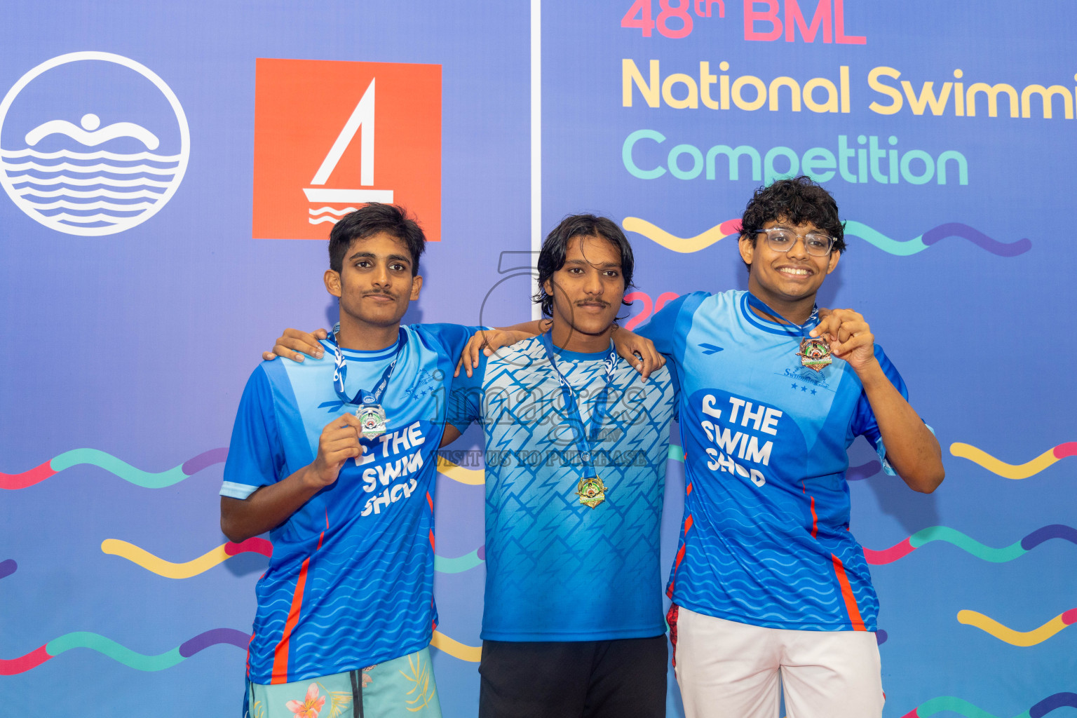 Day 6 of National Swimming Competition 2024 held in Hulhumale', Maldives on Wednesday, 18th December 2024. Photos: Mohamed Mahfooz Moosa / images.mv