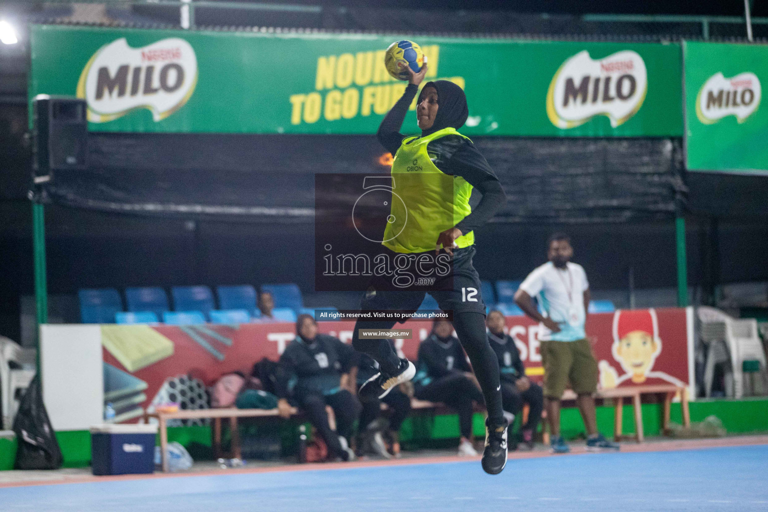 Day 6 of 6th MILO Handball Maldives Championship 2023, held in Handball ground, Male', Maldives on Thursday, 25th May 2023 Photos: Shuu Abdul Sattar/ Images.mv