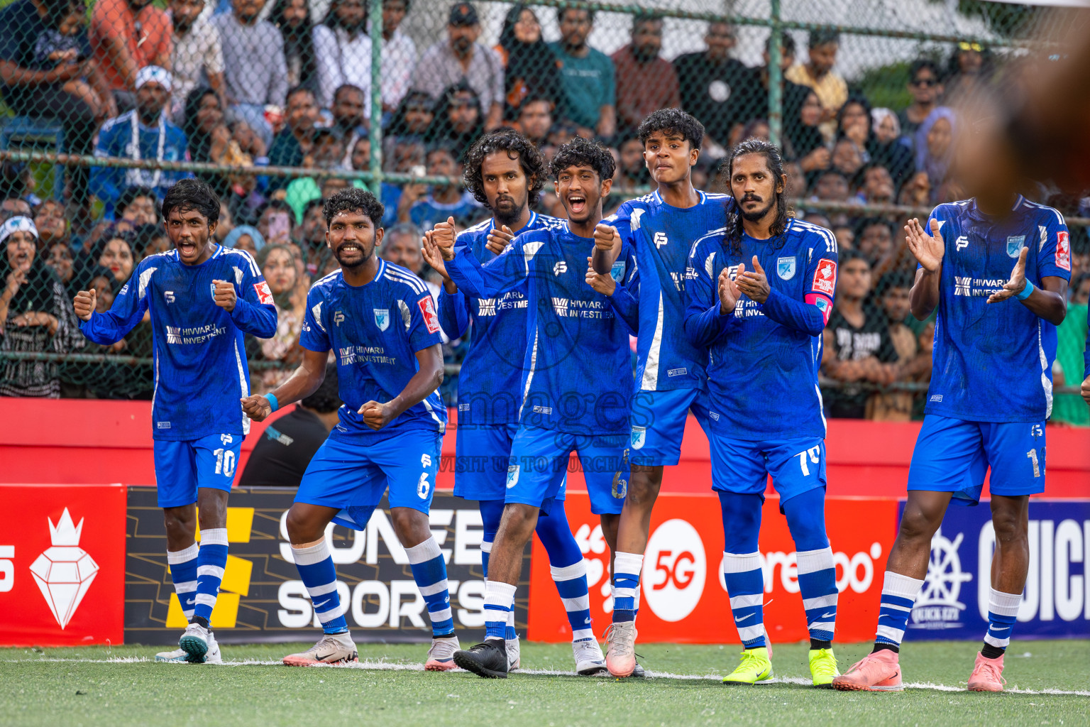 AA. Mathiveri VS AA. Thoddoo in Atoll Round Final on Day 20 of Golden Futsal Challenge 2025 was held on Friday, 24th January 2025, in Hulhumale', Maldives. Photos: Ismail Thoriq / images.mv