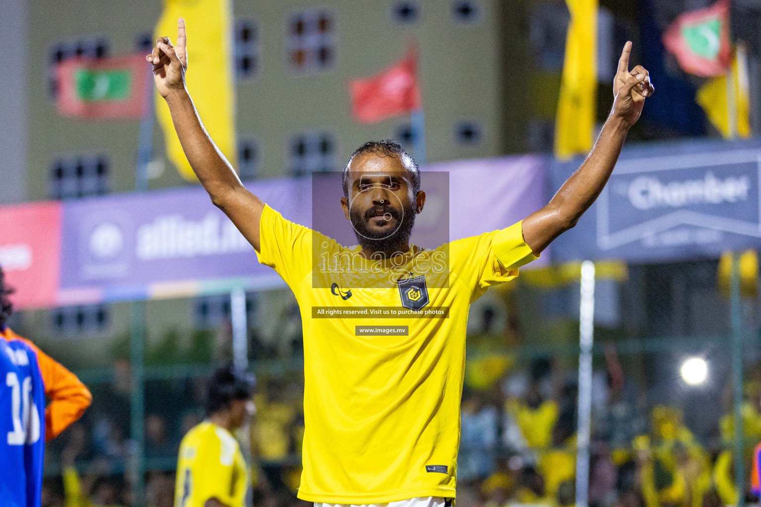 RRC vs Team FSM in Semi Final of Club Maldives Cup 2023 held in Hulhumale, Maldives, on Wednesday, 16th August 2023 Photos: Nausham Waheed / images.mv