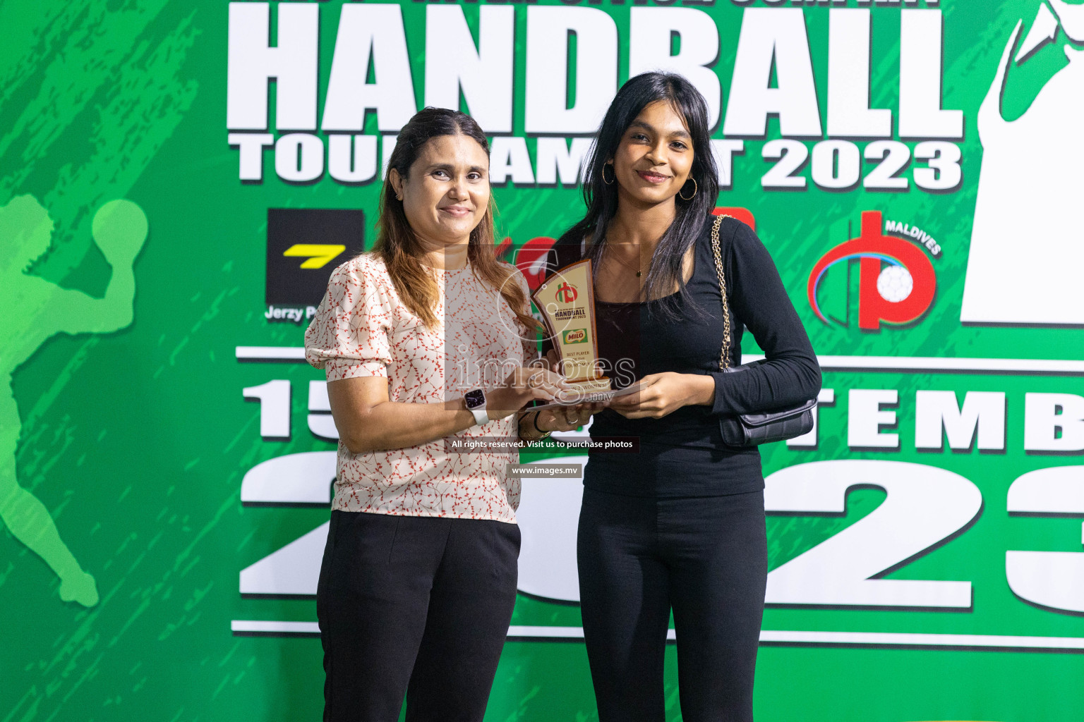 2nd Division Final of 7th Inter-Office/Company Handball Tournament 2023, held in Handball ground, Male', Maldives on Monday, 25th October 2023 Photos: Nausham Waheed/ Images.mv