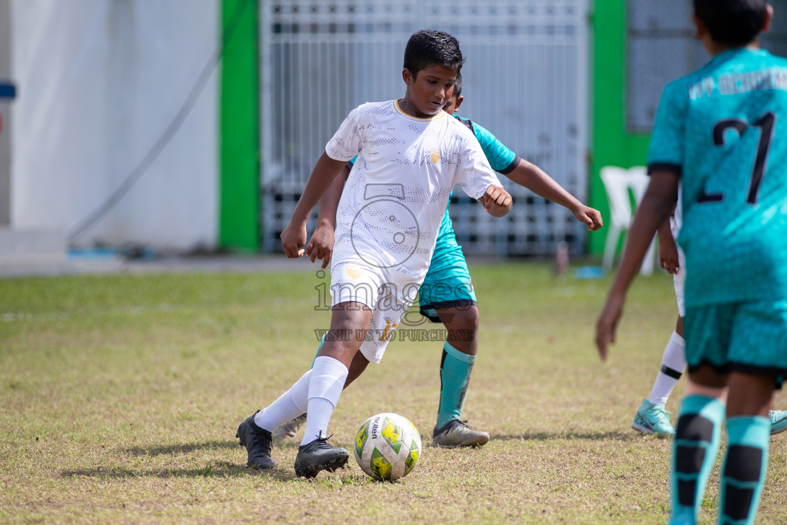 Day 3 of MILO Academy Championship 2024 - U12 was held at Henveiru Grounds in Male', Maldives on Saturday, 6th July 2024. Photos: Mohamed Mahfooz Moosa / images.mv