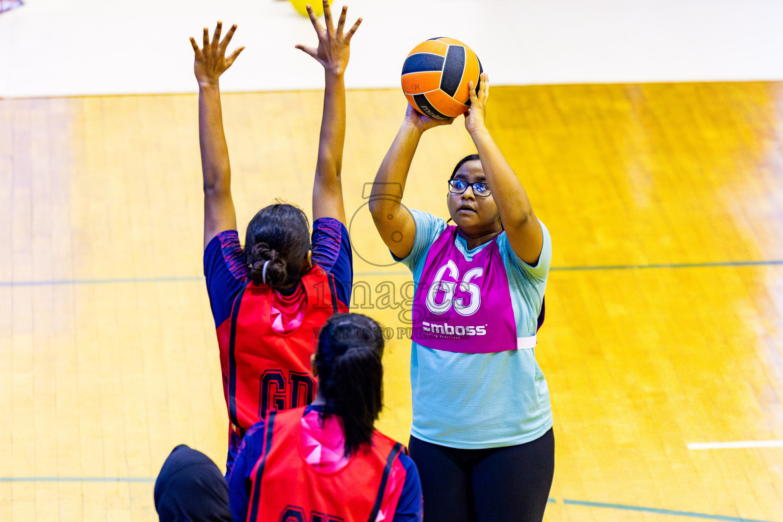 MV Netters vs Club Matrix in Day 4 of 21st National Netball Tournament was held in Social Canter at Male', Maldives on Sunday, 19th May 2024. Photos: Nausham Waheed / images.mv