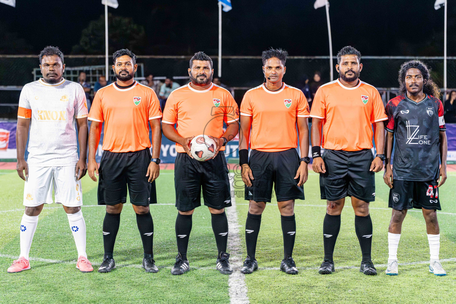 Lecrose VS BGSC in Day 4 - Fonadhoo Youth Futsal Challenge 2025 held in Fonadhoo Futsal Stadium, L. Fonadhoo, Maldives on Wednesday, 29th October 2025 Photos: Arif Rasheed / images.mv