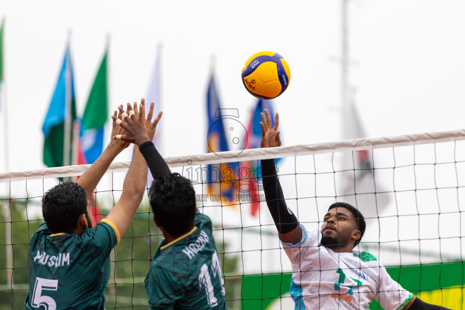 Day 9 of Interschool Volleyball Tournament 2024 was held in Ekuveni Volleyball Court at Male', Maldives on Saturday, 30th November 2024. Photos: Mohamed Mahfooz Moosa / images.mv