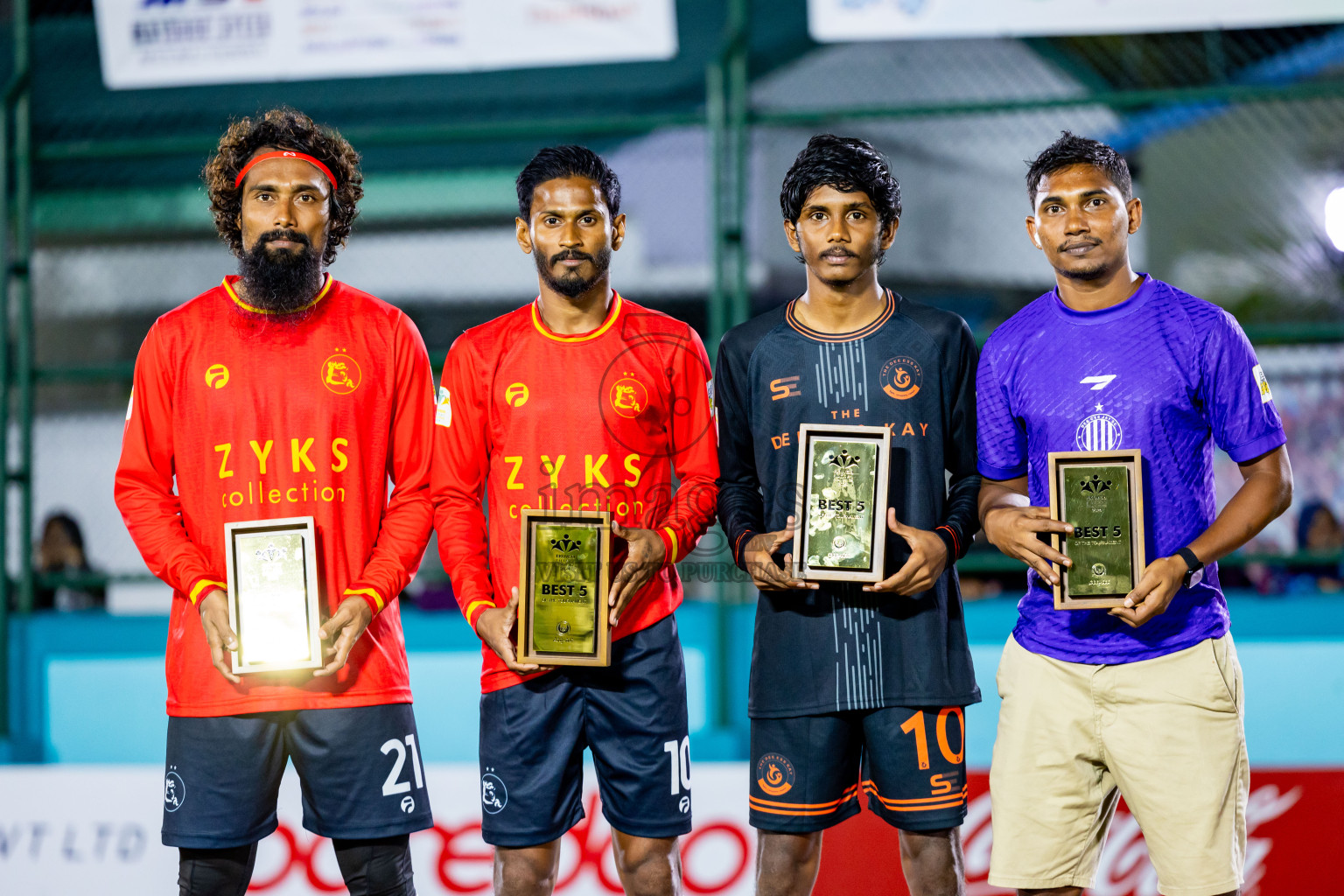 Dee Ess Kay vs Kovigoani in Final of Laamehi Dhiggaru Ekuveri Futsal Challenge 2024 was held on Wednesday, 31st July 2024, at Dhiggaru Futsal Ground, Dhiggaru, Maldives Photos: Nausham Waheed / images.mv